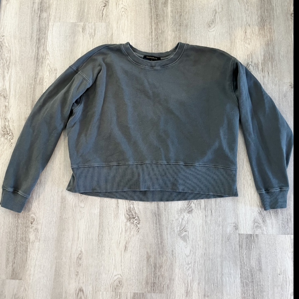 DownEast Olive Green Comfy Sweatshirt